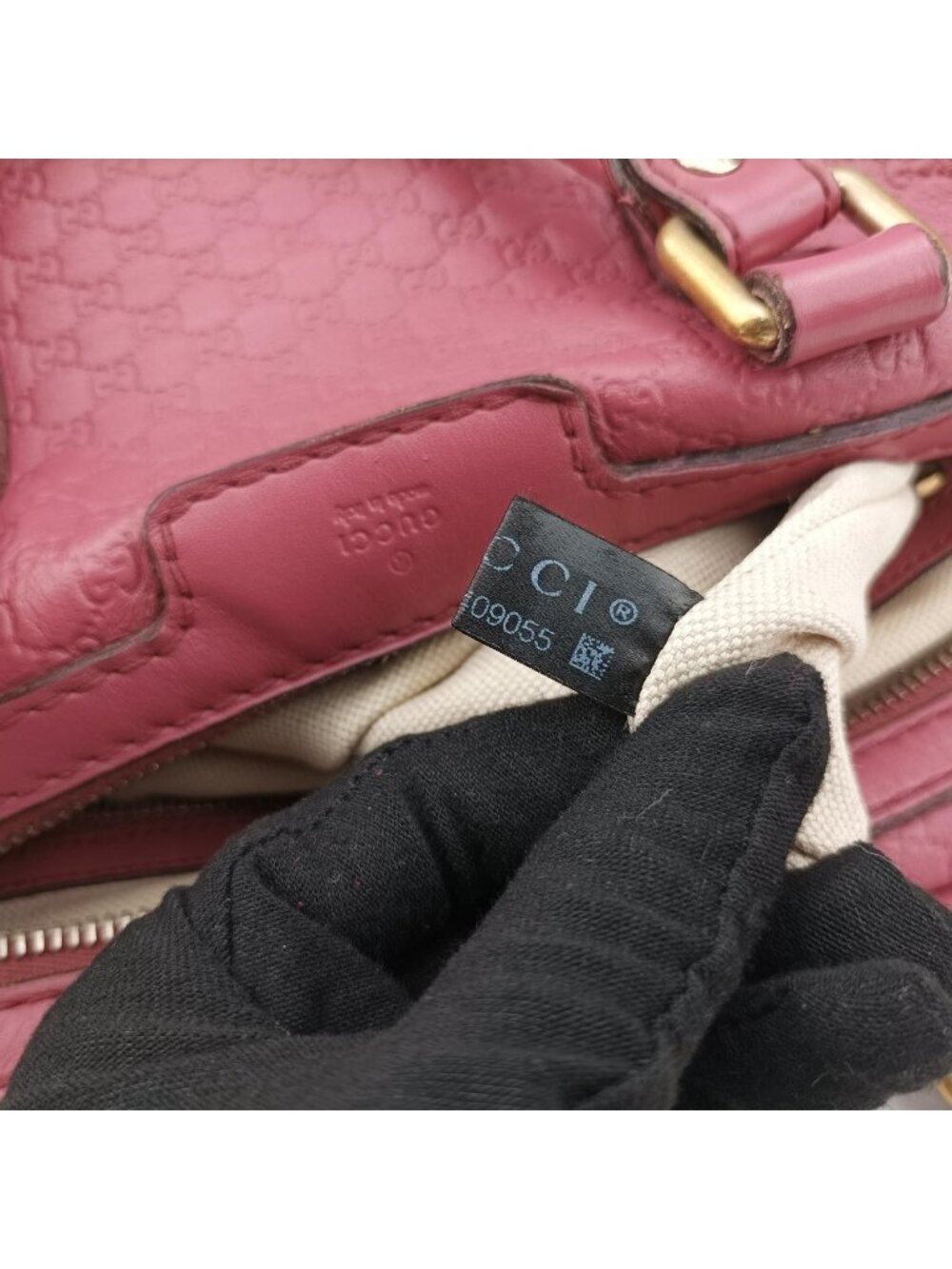 Gucci Sherry Line Pink Leather - Picture 13 of 16